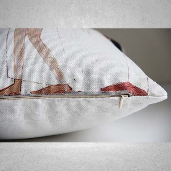 Ancient Egypt Murals Pillow or Cushion Cover - Picture 4 of 4